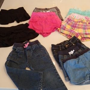 Bundle of Toddler Girls Bottoms
